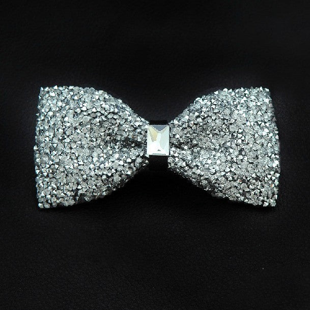 Rhinestone Bow Tie T2026