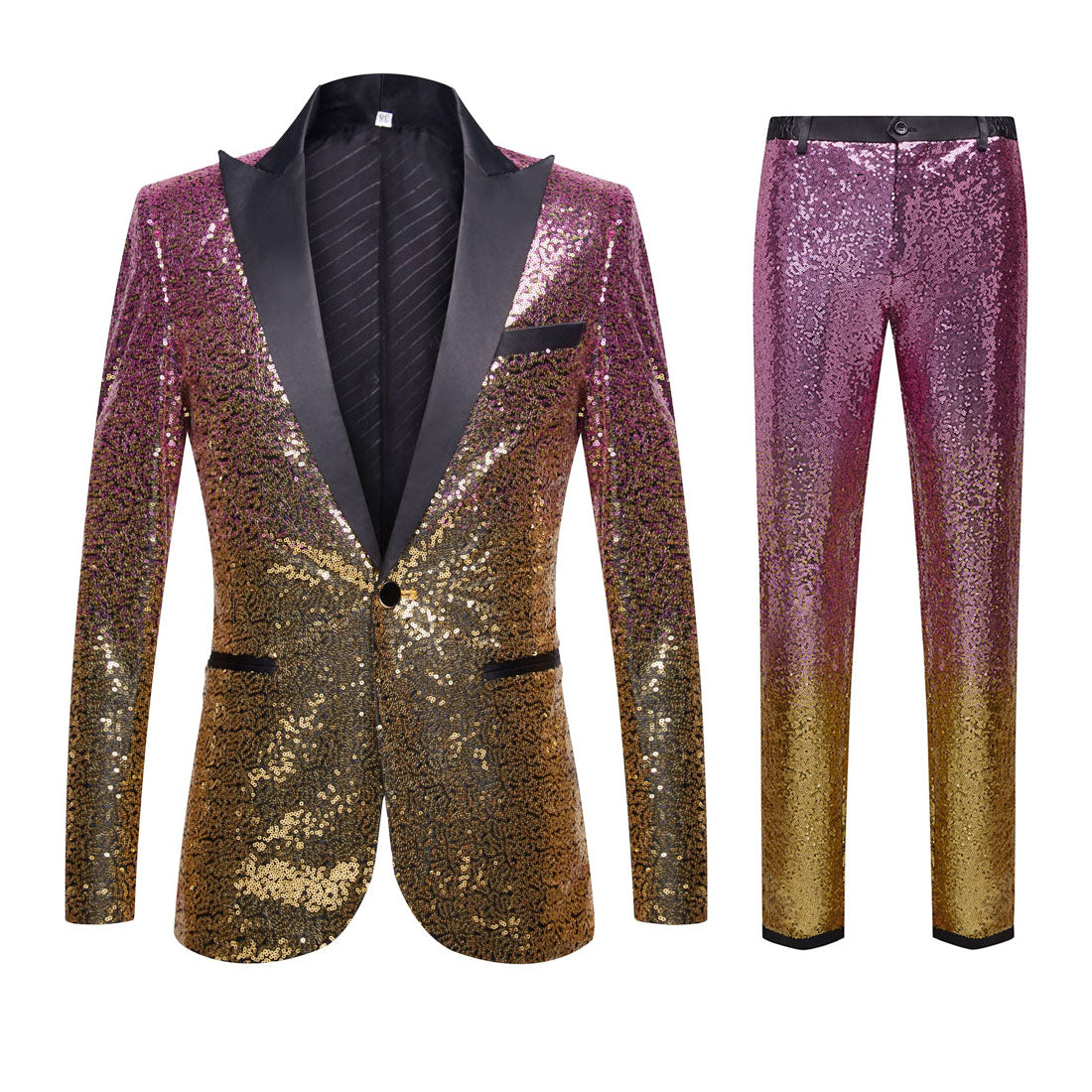 Multicolor Sequins Suit（8 Colors）S8051