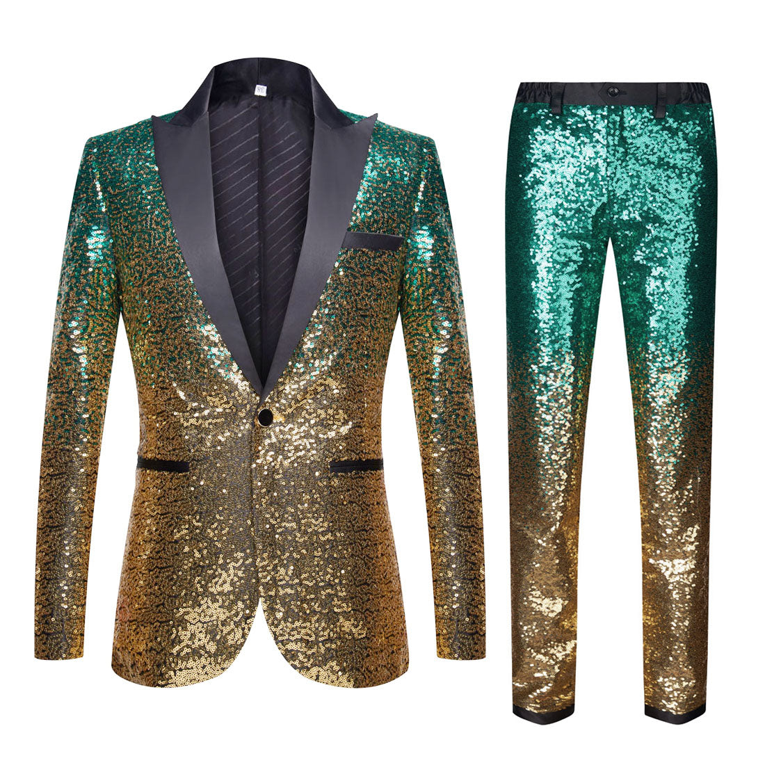 Multicolor Sequins Suit（8 Colors）S8051-2