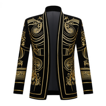 Gold Embroidery Tuxedo（3 Colors）S8031-1