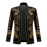 Gold Embroidery Tuxedo（3 Colors）S8031-2